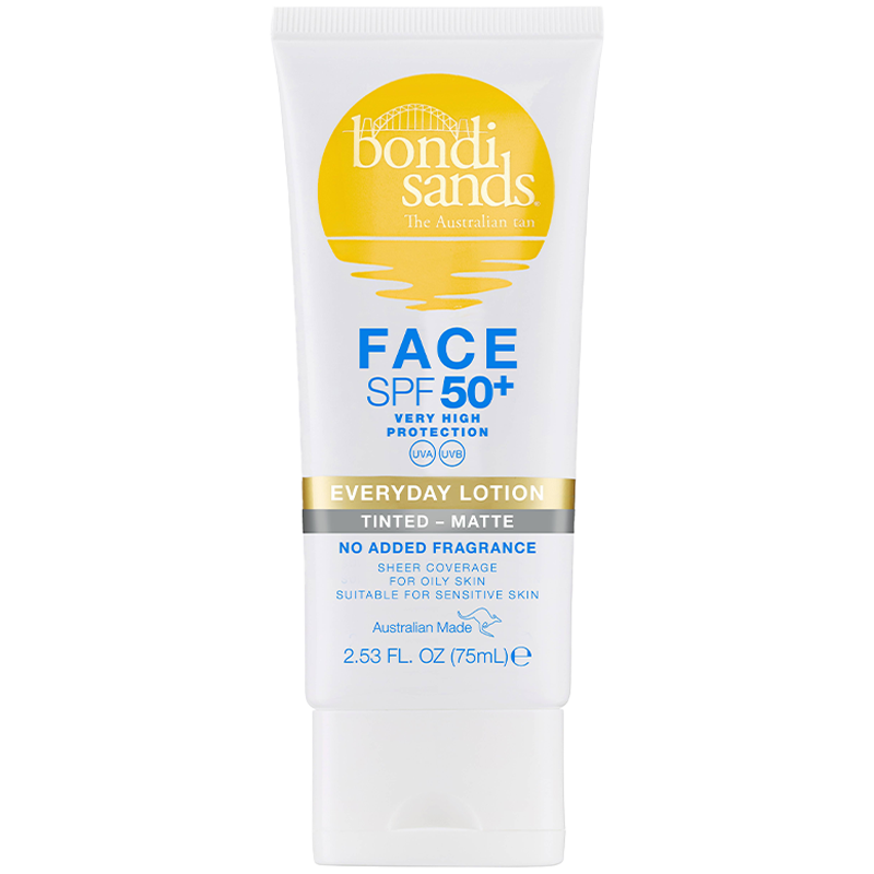 Bondi Sands Face SPF 50 Tinted & Matte Everyday Lotion