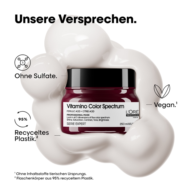 Haarmaske für langhaltende Farbergebnisse