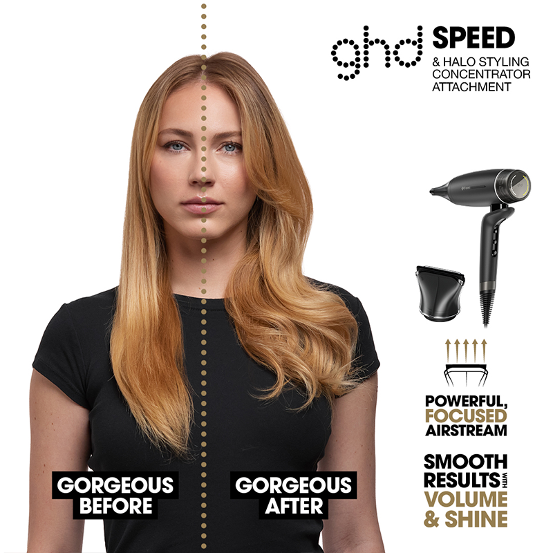 ghd speed Haartrockner Titangrau