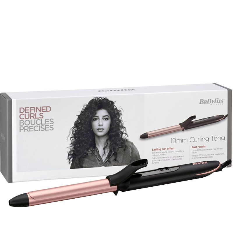 Lockenstab Rose Quartz 19mm - C450E