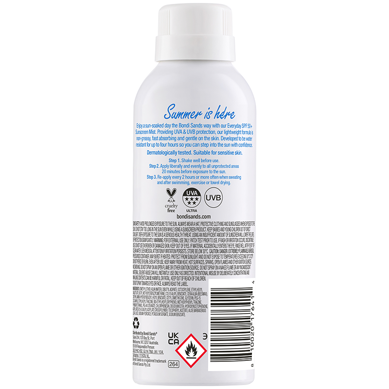 Bondi Sands Face SPF 50+ Everyday Mist