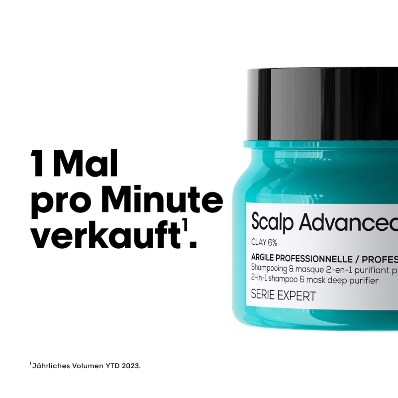 Scalp Advanced Anti-Oiliness 2in1 Deep Purifier Clay - 250ml