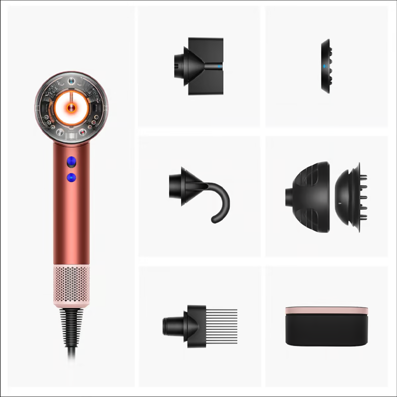 dyson Supersonic Nural Strawberry Bronze Rosé