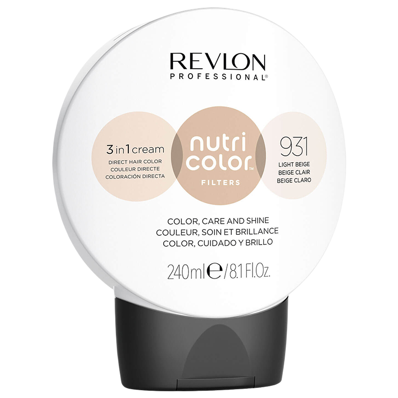 Revlon Nutri Color Creme 931 Light Beige - 240ml Revlon Nutri Color Creme 931 Light Beige - 240ml