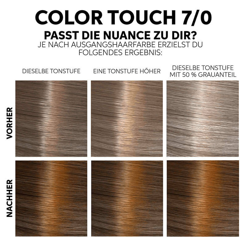 Color Touch Fresh-Up-Kit 7/0 medium Blond - 130ml