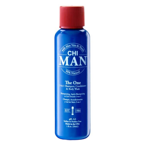 CHI MAN 3-in-1 Shampoo, Conditioner, Bodywash - 30ml