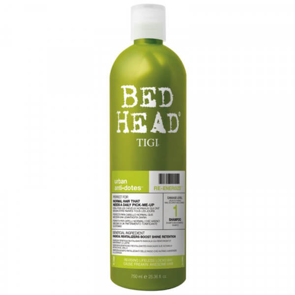 Bed Head Re-Energize Shampoo (750ml)