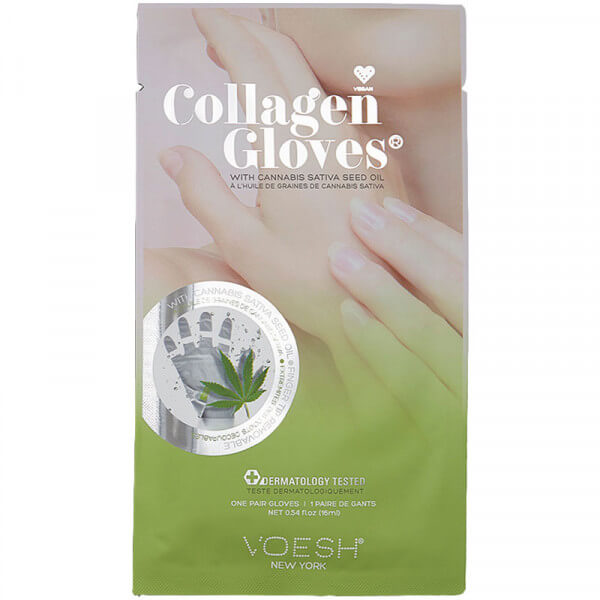 Collagen Gloves Cannabis Seed Oil