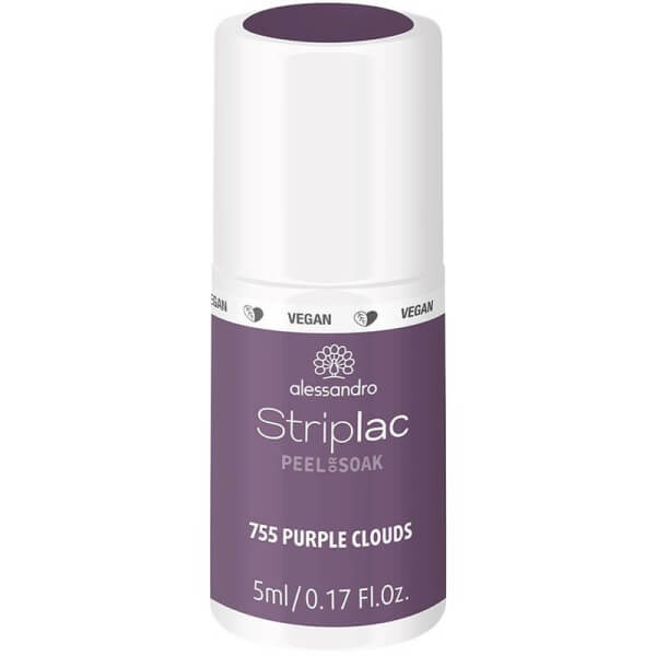 Striplac Peel or Soak - Purple Clouds