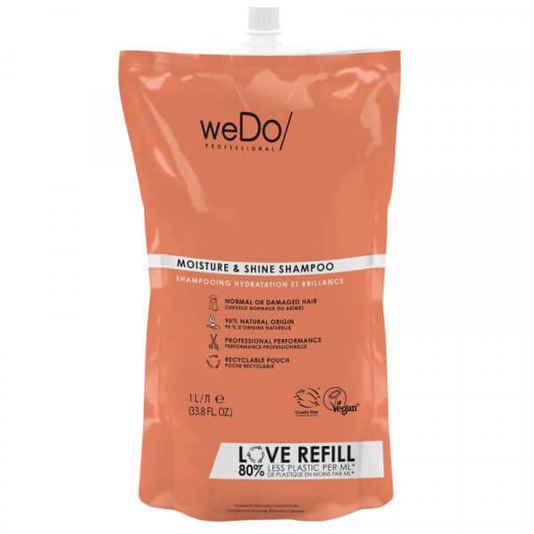 weDo/ Professional Moisture & Shine Shampoo Refill - 1000ml