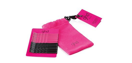 Electric Pink Hair Pin Bag (30 Bobby Pins)