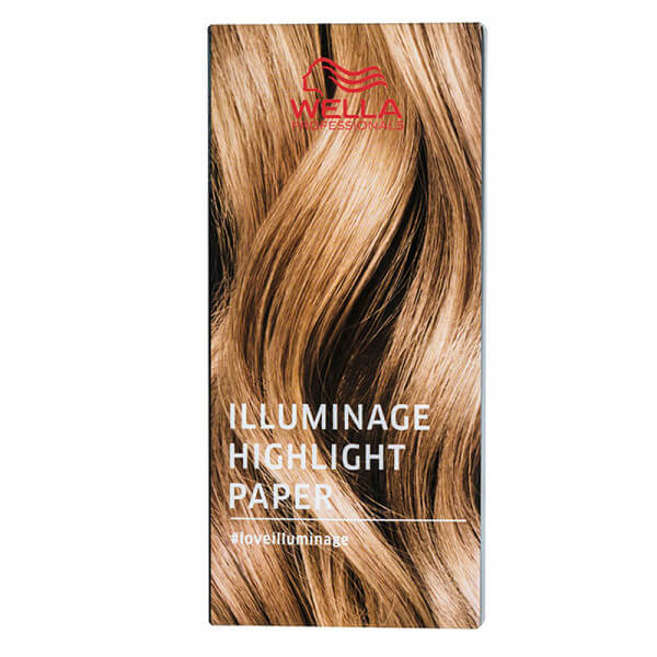 Wella Illuminage Highlight Paper Sheet - 25cm