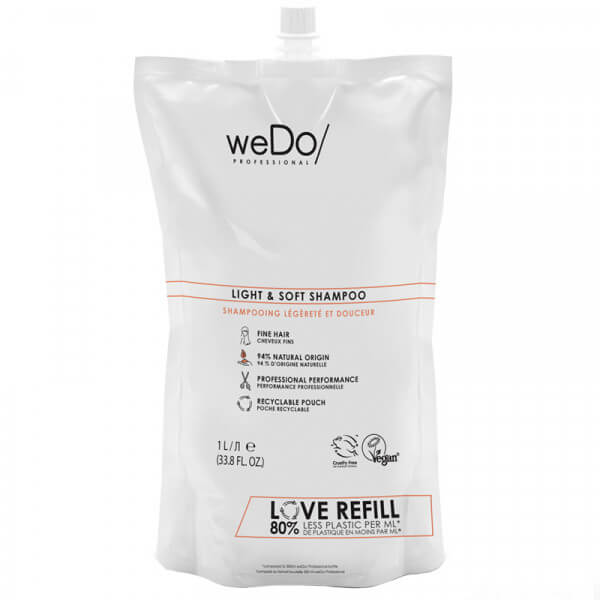 weDo/ Professional Light & Soft Shampoo Refill - 1000ml