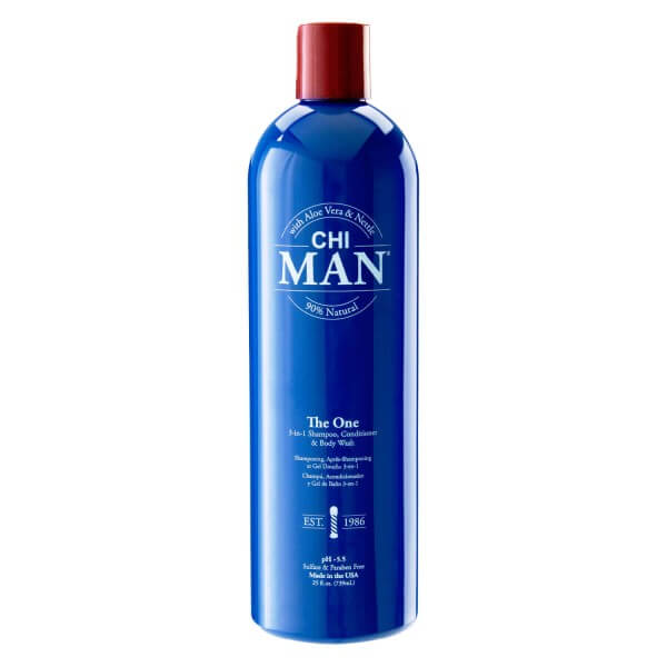 CHI MAN 3-in-1 Shampoo, Conditioner, Bodywash - 739ml