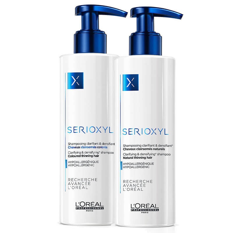 Serioxyl Shampoo für empfindliche Kopfhaut und coloriertes Haar