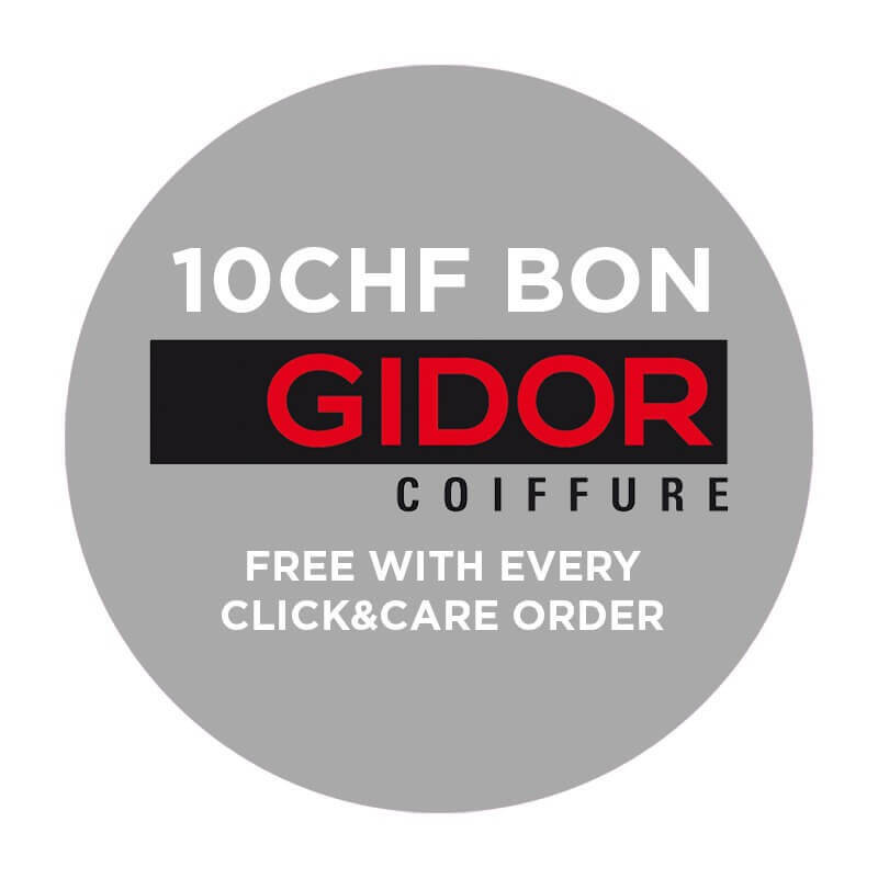 Gidor Coiffure 10 CHF Bon