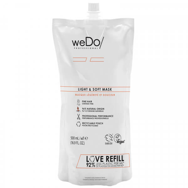 weDo/ Professional Light & Soft Mask Refill - 500ml