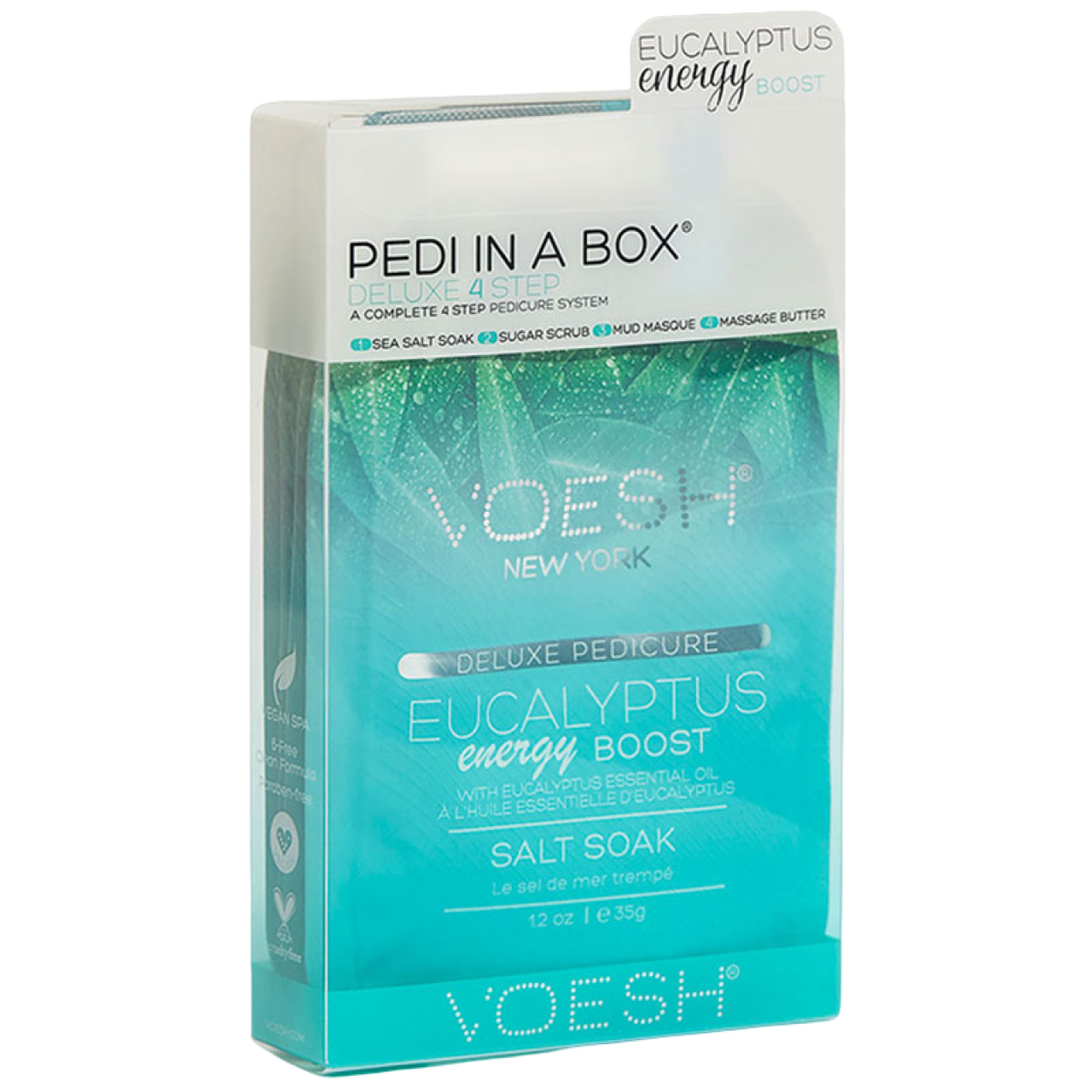 Pedi in a Box (4 Step) Eucalyptus Energy Boost - VOESH New York ...