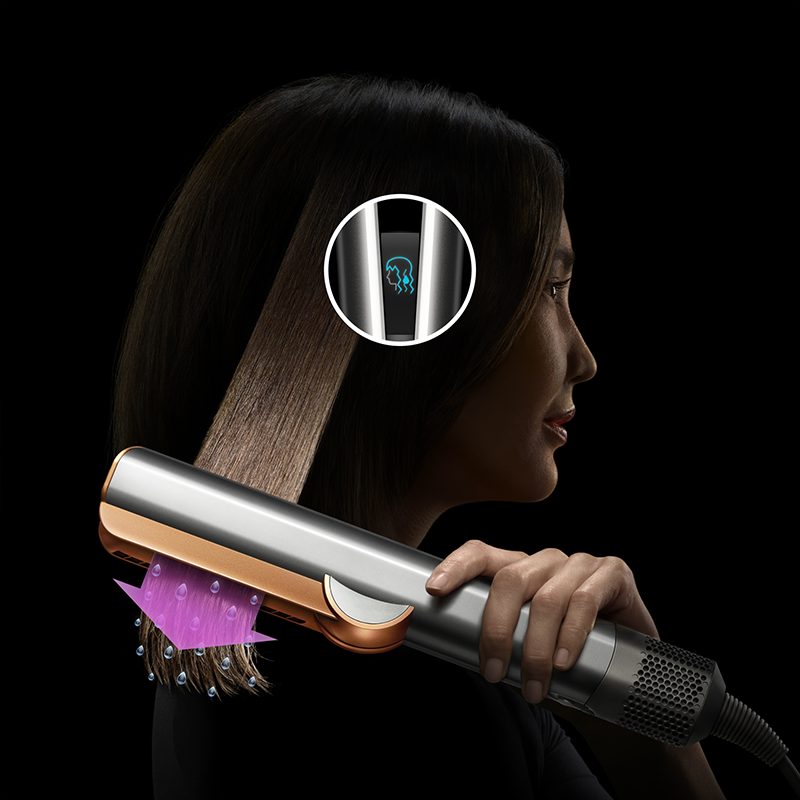 Dyson Airstrait™ Pink Rose Gold | Heat-Free Hair Straightener