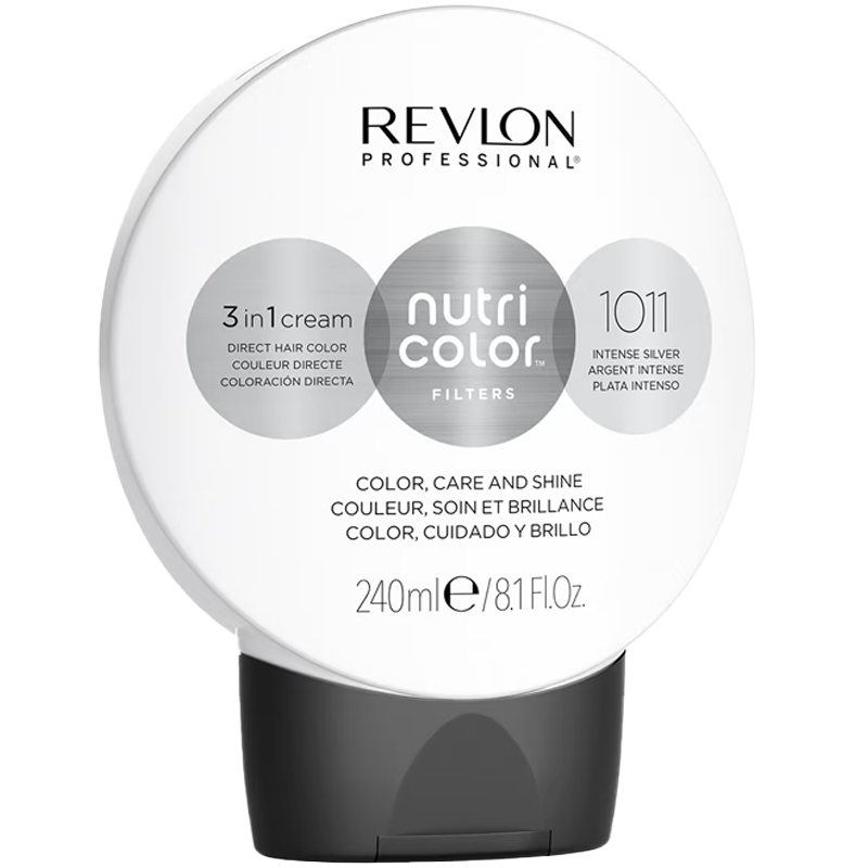 Revlon Nutri Color Creme 1011 Intense Silver - 240ml